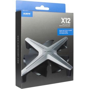 Gehäuselüfter ALSEYE X12 grau  - 1x 120mm - Ergänzungslüfter zu X12 KIT